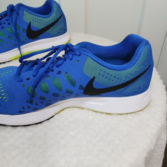 Nike Air Zoom Pegasus 31 Running Shoes Hyper Blue Cobalt/Black-Volt Men's Size 9 - Picture 13 of 16